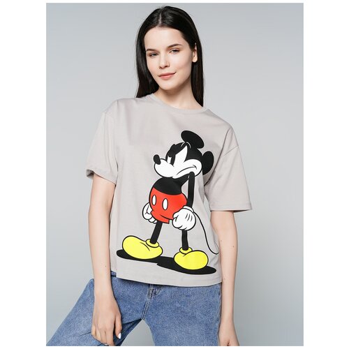 фото Футболка с кор.рукавом твое 78516 размер l, светло-серый, women