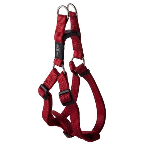 Шлейка Rogz Step-In Harness M (SSJ11) красный, M