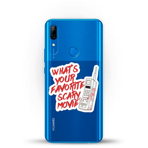 фото Силиконовый чехол scary movie на huawei p smart z andy & paul