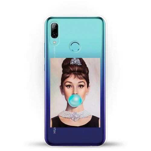 фото Силиконовый чехол одри на huawei p smart (2019) andy & paul