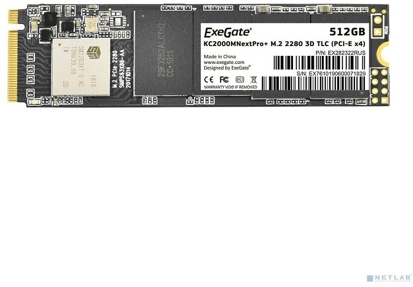 ExeGate 512Gb Next Pro+ Series EX282322RUS