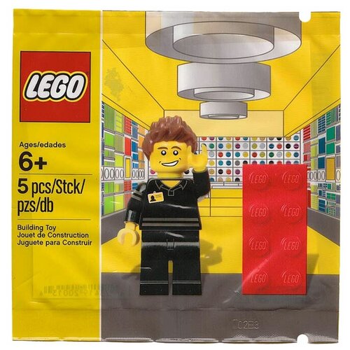 Конструктор LEGO Promotional 5001622 Сотрудник магазина, 5 дет. конструктор lego promotional 5004936 культовая пещера