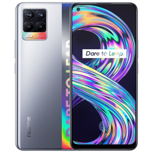 фото Смартфон realme 8 6/128gb, cyber silver