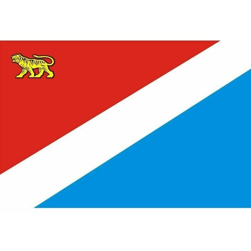 Флаг Приморского края. Размер 135x90 см.