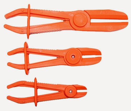 Изображение товара Зажимы для шлангов D 15-60 мм 3 предмета с фиксатором АвтоDело 30403