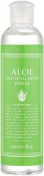 Secret Key Тонер Aloe Soothing Moist с муцином улитки, 248 мл