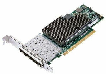 4XC7A08316 ThinkSystem Broadcom 57454 10/25GbE SFP28 4-port PCIe Ethernet Adapter V2