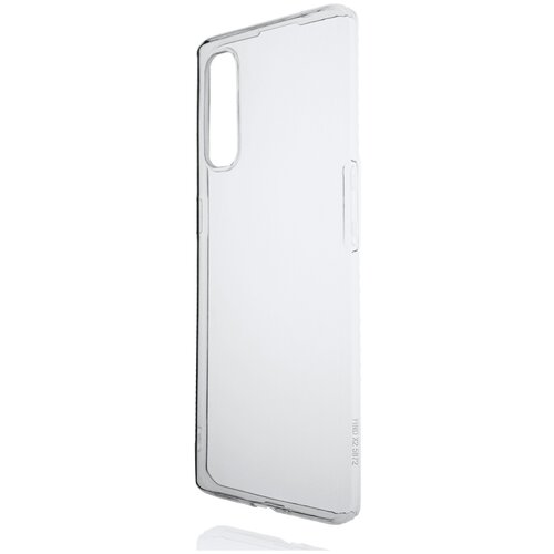 фото Силиконовый глянцевый транспарентный чехол для oppo find x2 100gadgets