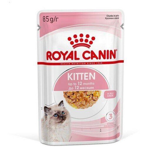 Влажный корм RC Kitten Instinctive для котят, в желе, пауч, 85 г 28 шт