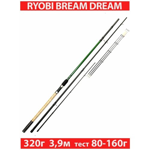 bream dream Удилище фидерное Ryobi Bream Dream 3,90m 80-160g IM8