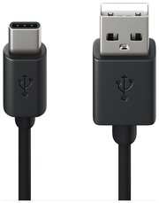 Кабель USB 2.0 - USB Type-C, М/М, 2 м, Red Line, чер, УТ000017102