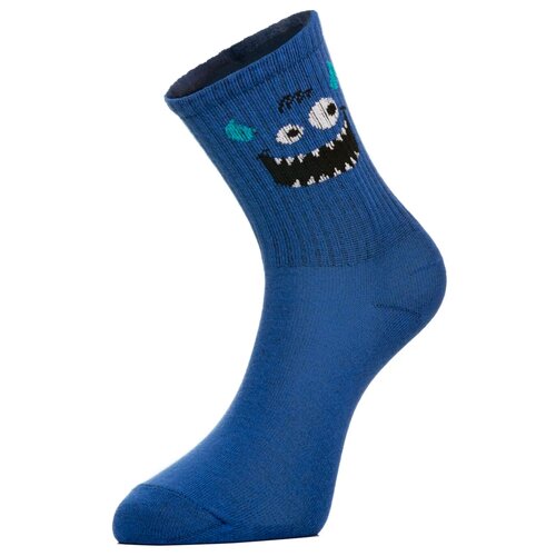 фото Носки chobot монстр размер 16-18, синий