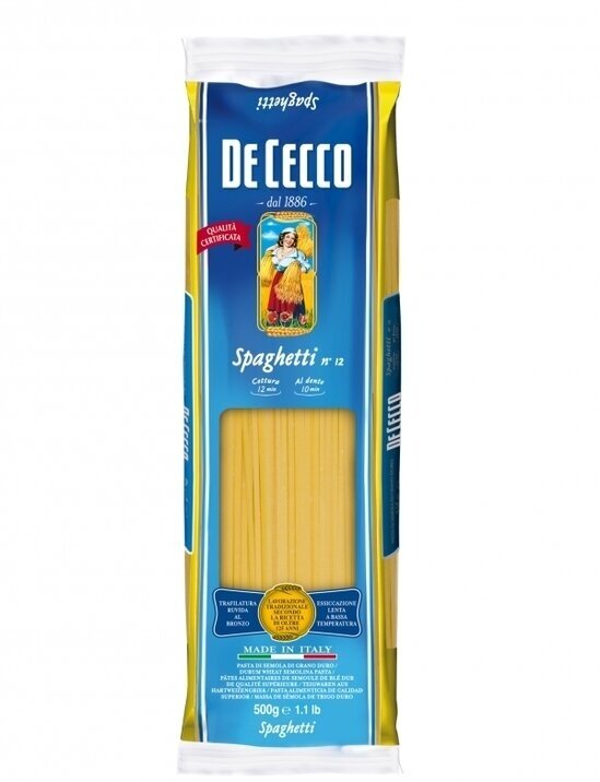 Макароны Спагетти-12 De Cecco, 500 г