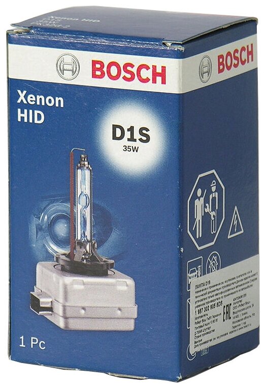 BOSCH лампа D1S 35W XENON HID (CB) 1987302905, 1шт