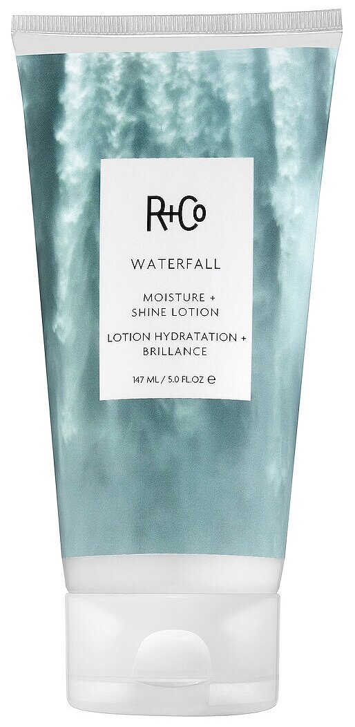 R+Co Увлажняющий лосьон для блеска Waterfall moisture + shine lotion, 147 мл