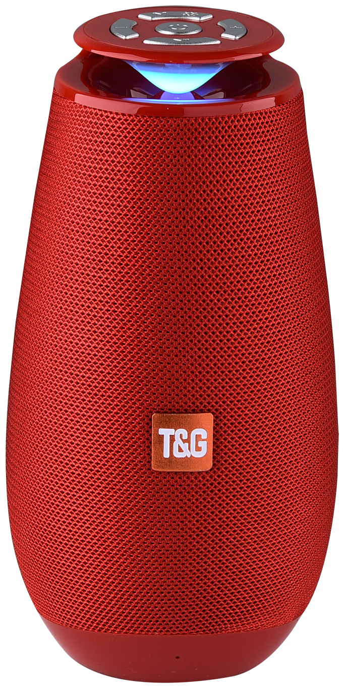 Портативная акустика T&G TG-508, 5 Вт, красный