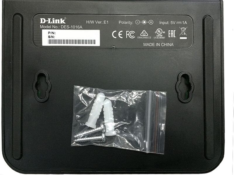 Коммутатор D-Link DES-1016A