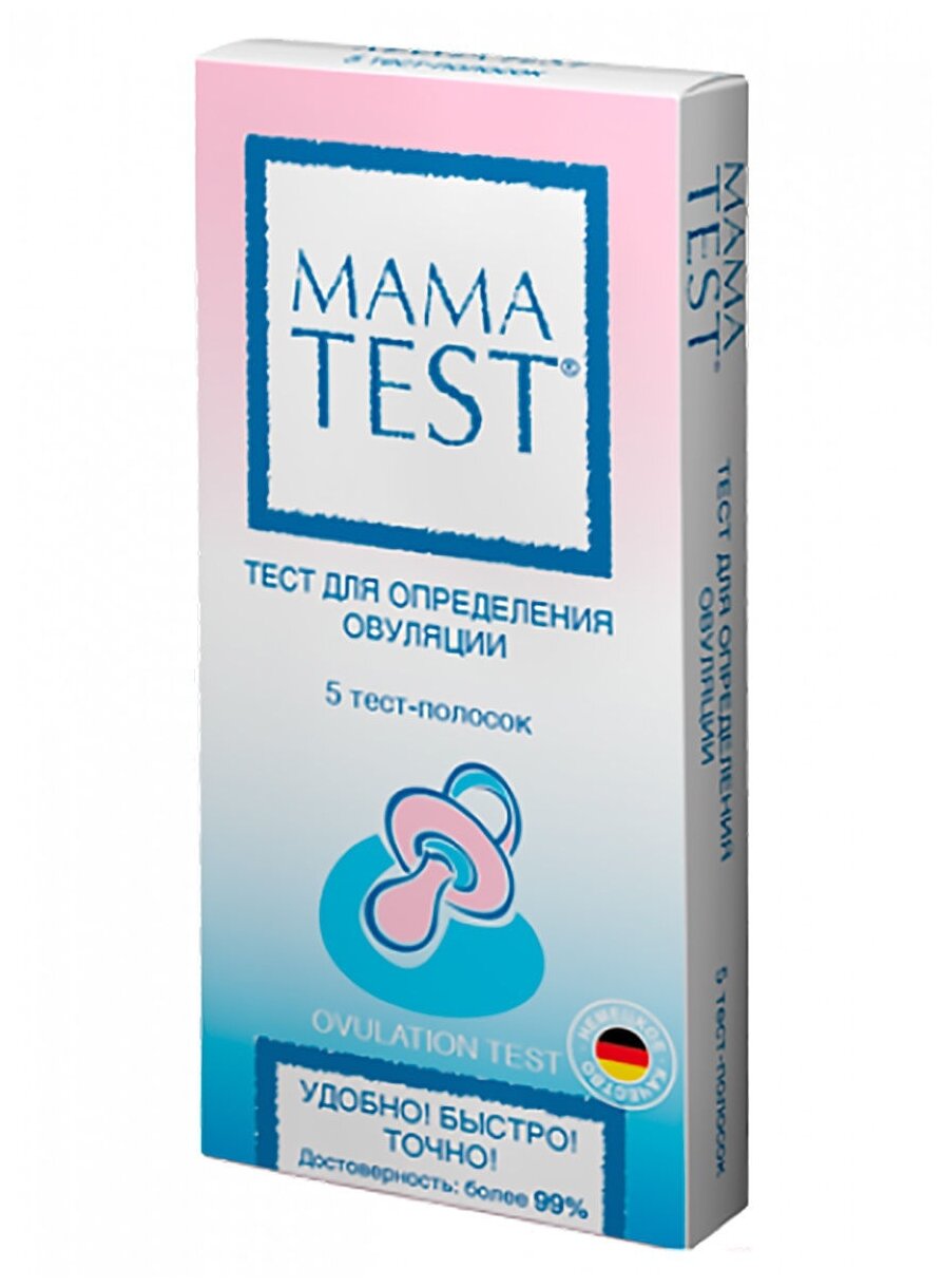 Тест Mama Test для определения овуляции