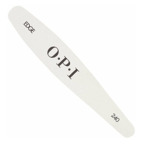 OPI Пилка доводочная белая Edge File 240 10шт пилка доводочная ромб opi edge 240 240 3 штуки
