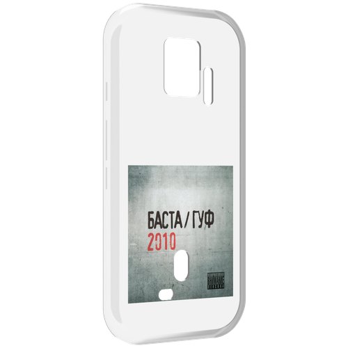 Чехол MyPads Баста, Гуф для ZTE Nubia Red Magic 7S Pro задняя-панель-накладка-бампер