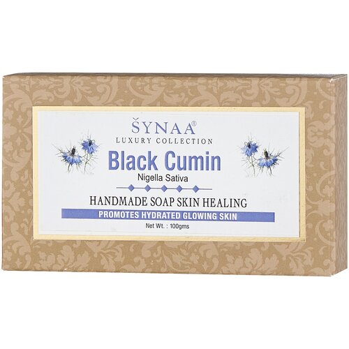 Synaa Мыло кусковое Black cumin, 100 г