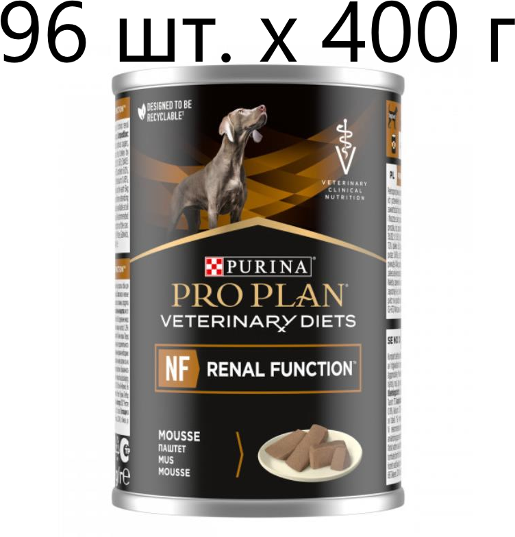     Purina Pro Plan Veterinary Diets NF RENAL FUNCTION,   , 96 .  400 