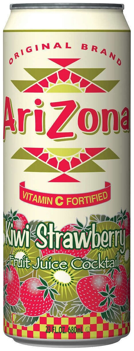 Напиток Arizona Kiwi Strawberry 0,68л - фотография № 1