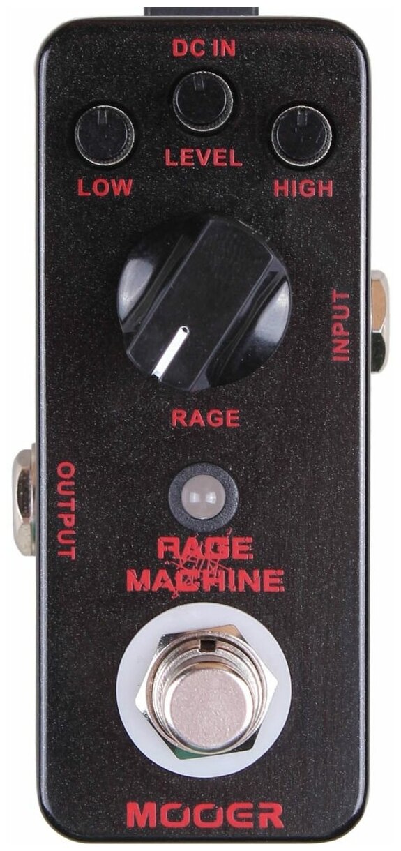 Гитарная педаль Distortion Mooer Rage Machine