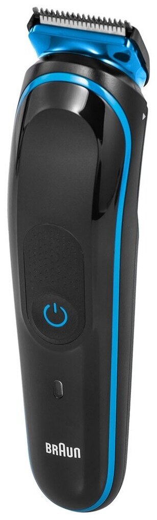 Набор для стрижки Braun MGK3245 + Gillette Fusion5 ProGlide, black/blue - фотография № 2