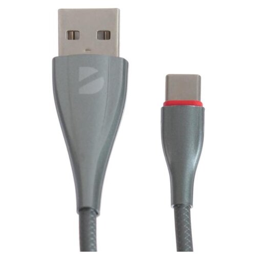 Кабель Deppa Ceramic Type-C - USB 2 А 1м серый 5618723