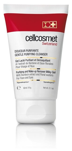 Cellcosmet мягкий очищающий гель Gentle Purifying Cleanser, 60 мл