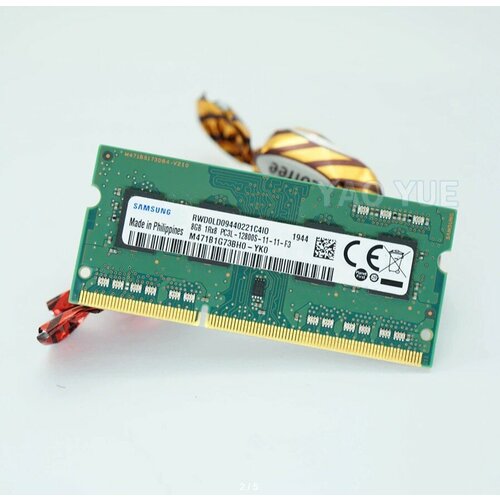 Оперативная память Samsung M471B1G73BD0-YK0 DDR3L 8 ГБ 1333 МГц SODIMM