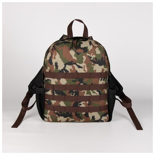 фото 4975 рюкзак тур, 29*7*38, отд на молнии, 2 бок кармана, камуляж лапки 5698595 зфтс