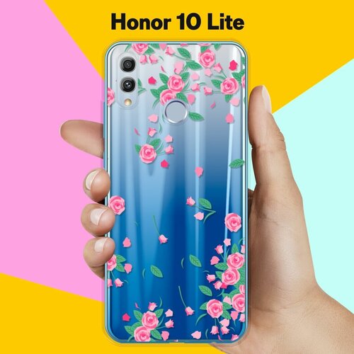 Силиконовый чехол Розочки на Honor 10 Lite силиконовый чехол розочки на honor 20 pro