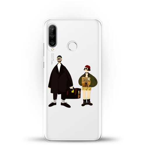 фото Силиконовый чехол матильда и леон на huawei nova 4e andy & paul