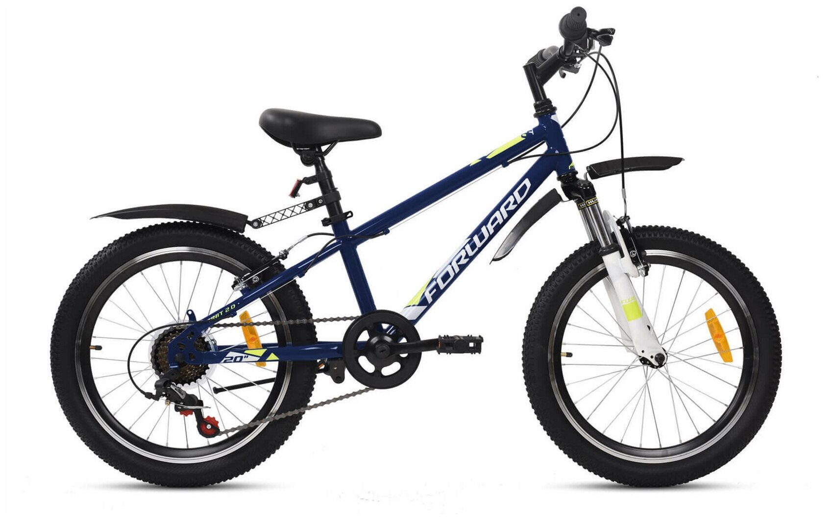 Велосипед Forward UNIT 20 2.2 2022 рост 10.5" темно-синий/белый
