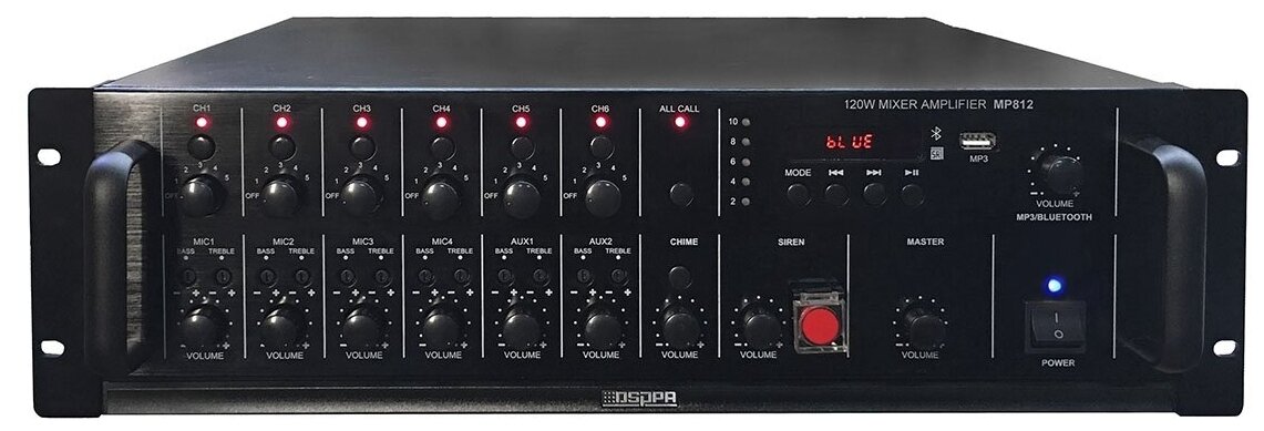 Микшер-усилитель DSPPA MP-812