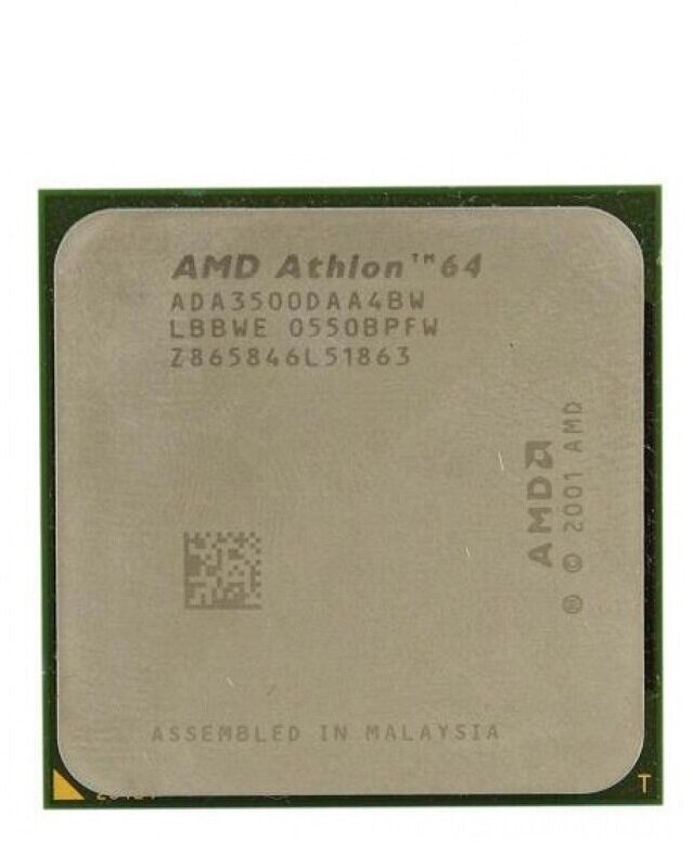 Процессор AMD Athlon 64 3500+ Venice S939,  1 x 2200 МГц, OEM