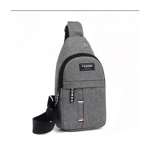 фото Сумка мессенджер , фактура матовая, серый bottoncini