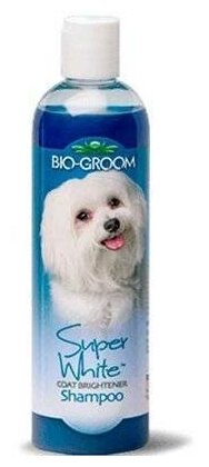 Bio-Groom Super White Shampoo шампунь для собак белого и светлых окрасов 355 мл - фотография № 4