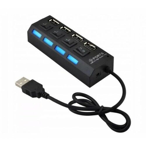 USB-хаб 4 порта 4 PORT USB 20 Magnetic HUB 166000₽
