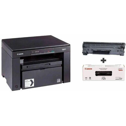 МФУ лазерное CANON i-Sensys MF3010 2 картриджа Canon 725 4019700₽