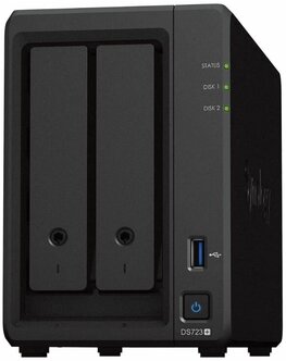 Сетевое хранилище Synology DS723+ черный — купить в интернет-магазине по низкой цене на Яндекс Маркете