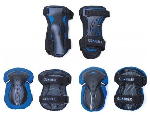 Комплект защиты Globber Junior Protective Set XS (25-50кг), Синий