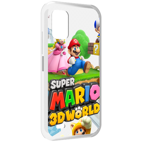 Чехол MyPads Super Mario 3D World для UMIDIGI Bison GT2 / GT2 Pro задняя-панель-накладка-бампер