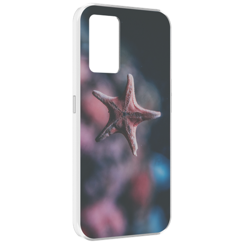 Чехол MyPads морская-звезда---starfish для Oppo K10 4G задняя-панель-накладка-бампер чехол mypads морская звезда starfish для motorola moto g22 4g задняя панель накладка бампер