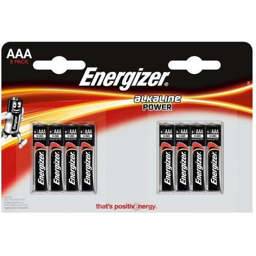 Батарейка AAA Energizer LR03 Alkaline Power, В упаковке: 1 шт. батарейка energizer max aaa lr03 в упаковке 8 шт