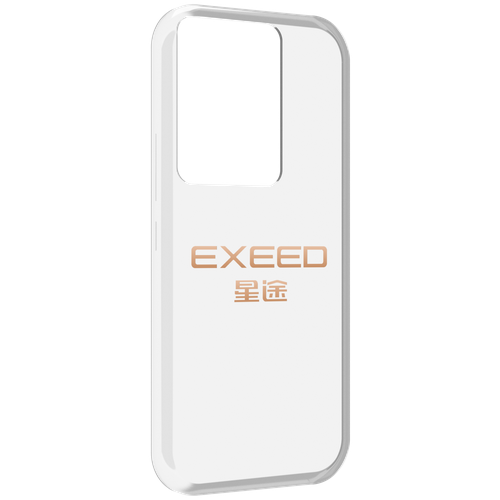 Чехол MyPads exeed эксид 2 для Itel Vision 3 Plus / Itel P38 Pro задняя-панель-накладка-бампер