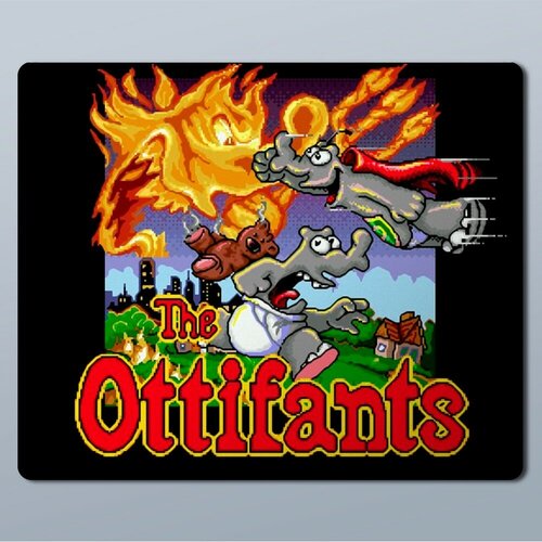 Коврик для мыши с принтом игра Ottifants - 9978