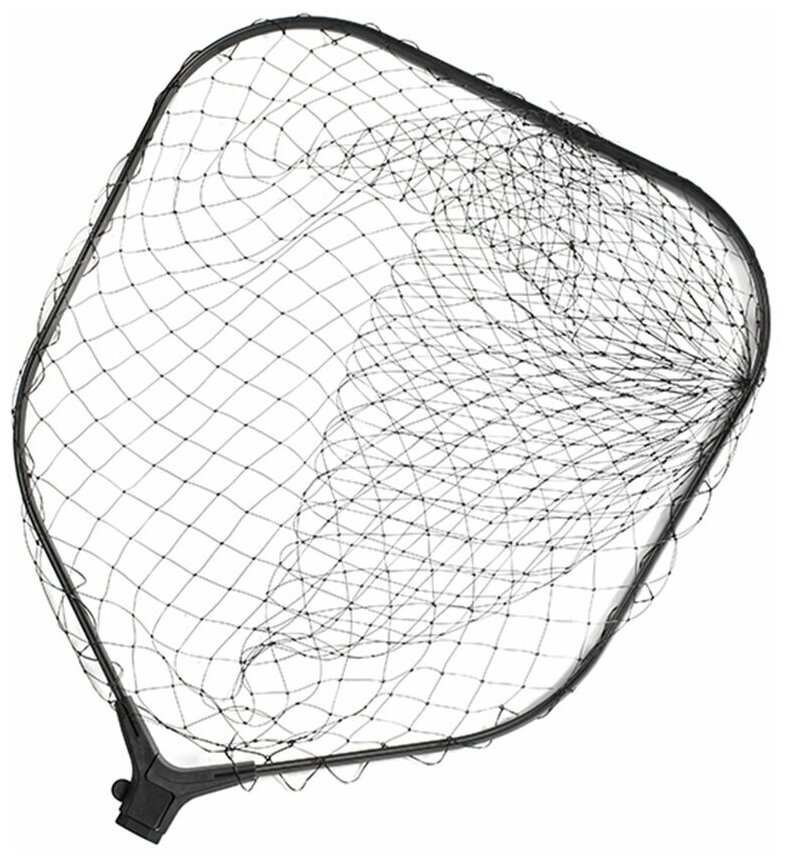 Подсак рыболовный прямоугольный BUSHIDO 230метра голова 55х60см (черная леска) подсачек для рыбалки